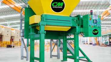 Tire Recycling equipment support