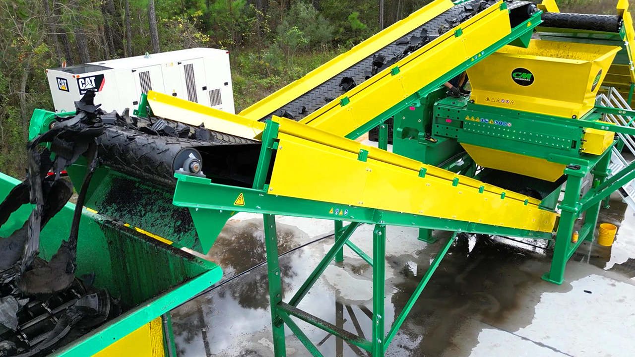 Steel separation equipment
