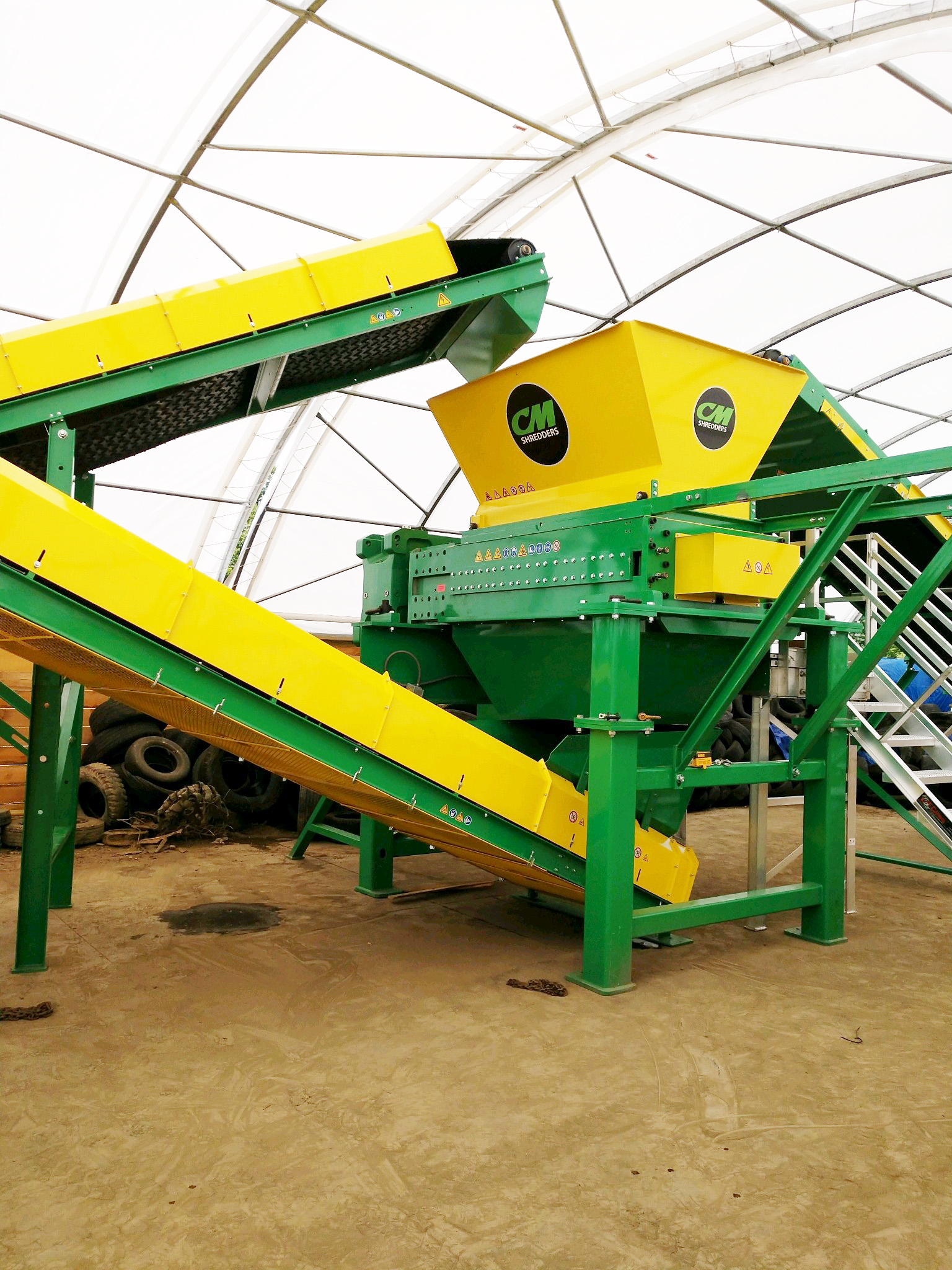 Industrial Tire processing